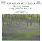 VAUGHAN WILLIAMS Phantasy quintet & string quartets CD NAXOS, Cd's en Dvd's, Cd's | Klassiek, Gebruikt, Ophalen of Verzenden, Modernisme tot heden