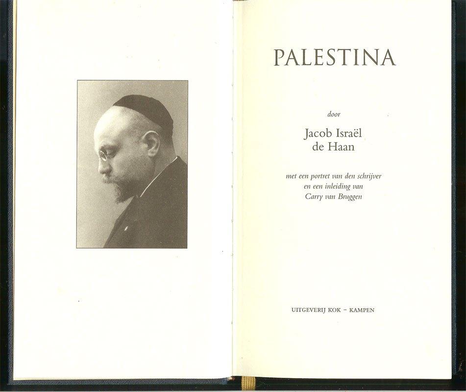 Jacob Israel de Haan - Palestina - facsimile genummerd 186., Ophalen of Verzenden
