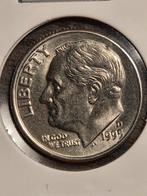 1995 Roosevelt Dime - Verenigde Staten, Postzegels en Munten, Munten | Amerika, Ophalen of Verzenden, Noord-Amerika, Losse munt