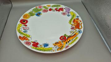 Blond Amsterdam bord " Paradise tijger "  (26cm) beschikbaar voor biedingen
