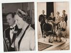 6 persfoto's 1958 Queen Elisabeth Prince Philip Beatrix e.a, Gebruikt, Kaart, Foto of Prent, Verzenden
