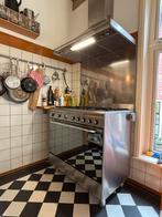 SMEG 6 pits gasfornuis , oven en afzuigkap, Witgoed en Apparatuur, Fornuizen, Ophalen, Gebruikt, 60 cm of meer, Gas