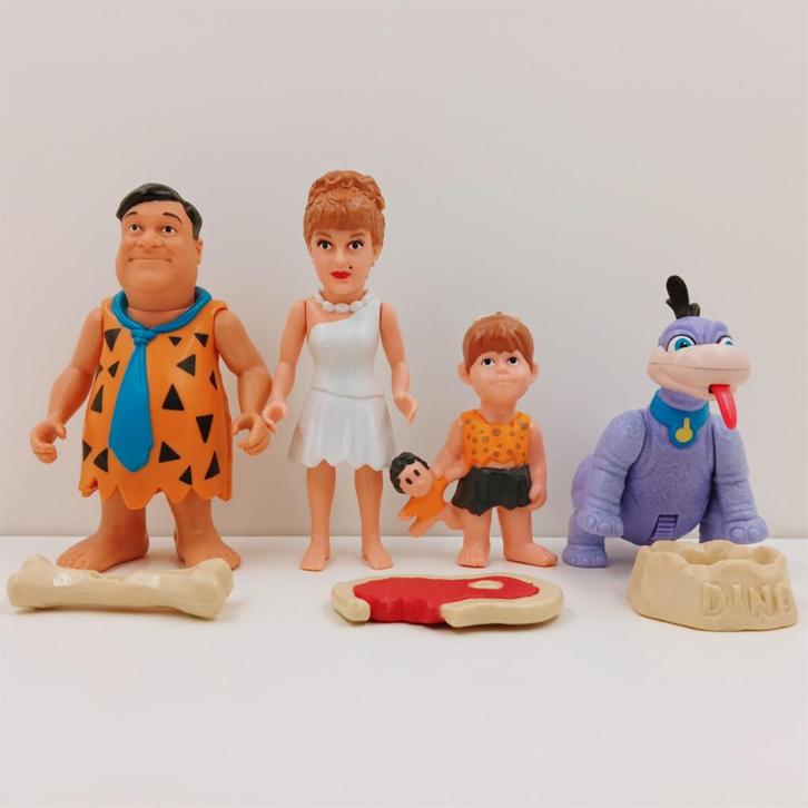 The Flintstones Family Mattel 1993 Actiefiguren, Verzamelen, Poppetjes en Figuurtjes, Zo goed als nieuw, Ophalen of Verzenden
