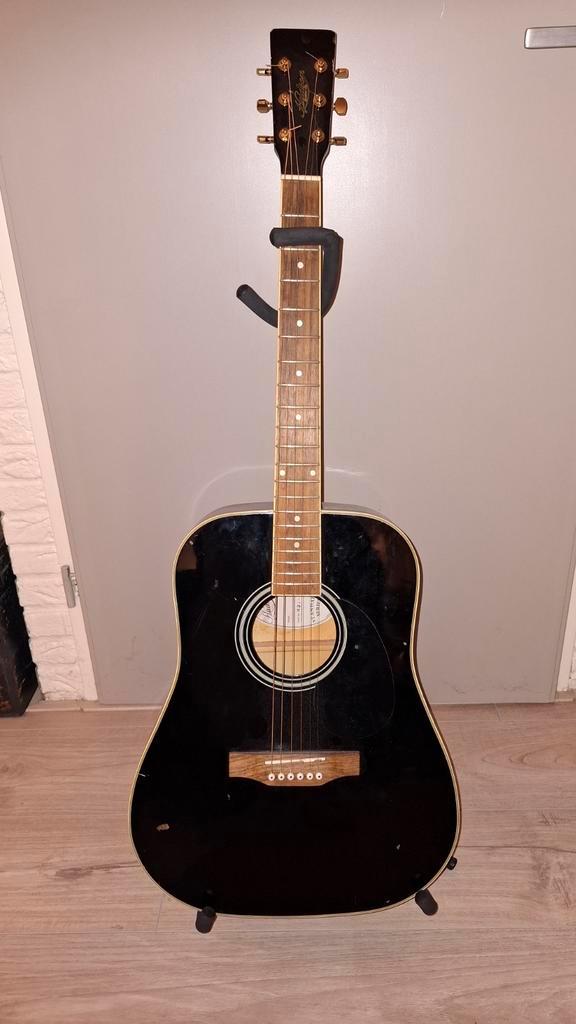 Hudson western akoestische  gitaar te koop, Muziek en Instrumenten, Snaarinstrumenten | Gitaren | Akoestisch, Gebruikt, Western- of Steelstringgitaar