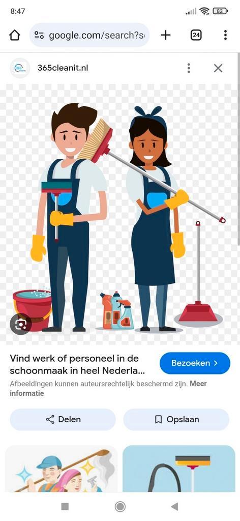 Schoonmaak adres gezocht, Vacatures, Vacatures | Schoonmaak en Facilitaire diensten, Vanaf 10 jaar, Overige vormen
