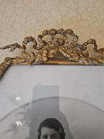 2 grote antieke bronzen fotolijsten met strik p/st 29.95, Heikant 21 Kaatsheuvel, Belle Vieille Brocante, Ophalen of Verzenden
