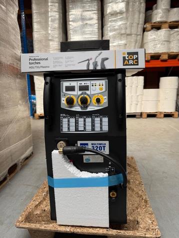 GYS Multiweld 320T lasappraat 400V met toorts en lasdraad beschikbaar voor biedingen
