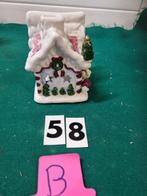 kerst waxinehouder porselein [b58], Diversen, Kerst, Ophalen of Verzenden, 'T Olde Gre-j, Info@toldegrej.nl, Endepoelstraat 20f Didam