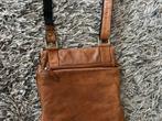 Fraaie echt lederen schoudertas van het merk Marc Picard., Ophalen of Verzenden, Zo goed als nieuw, Bruin, Leer