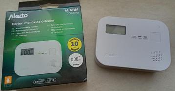 1 of 2 koolmonoxidemelder(s) Alecto nieuwstaat tot 1-2028 beschikbaar voor biedingen