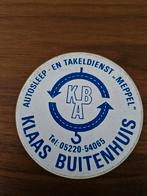 963 Vintage KBA Klaas Buitenhuis Meppel Sticker, Verzamelen, Stickers, Ophalen of Verzenden