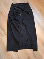 Pauw rok met streep, Maat 38/40 (M), Verzenden, Zwart, Pauw