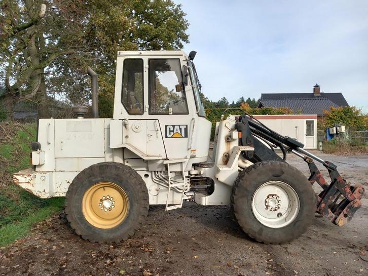 Te Koop Caterpillar shovel IT14B met bak en palletvorken., Zakelijke goederen, Machines en Bouw | Kranen en Graafmachines, Wiellader of Shovel