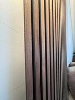 Nieuw wandpaneel walnoot 244x60,5cm, Ophalen, Nieuw, Hout, 20 tot 50 mm