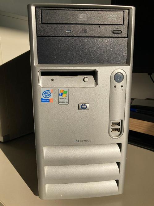 HP Compaq Intel Pentium 4 workstation, Computers en Software, Desktop Pc's, Gebruikt, 2 tot 3 Ghz, Minder dan 4 GB, Ophalen