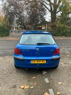 Peugeot 307 1.6 16V 5DRS 2003 Blauw met nieuwe APK, Auto's, Voorwielaandrijving, 4 cilinders, Blauw, 610 kg