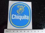 sticker chiquita logo banaan bananen, Verzenden, Zo goed als nieuw, Merk