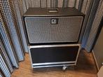 KOOPJE: Paul Lenders Clubcab 2x12 (leeg) +Flightcase, Muziek en Instrumenten, Ophalen, Zo goed als nieuw, Gitaar, 100 watt of meer