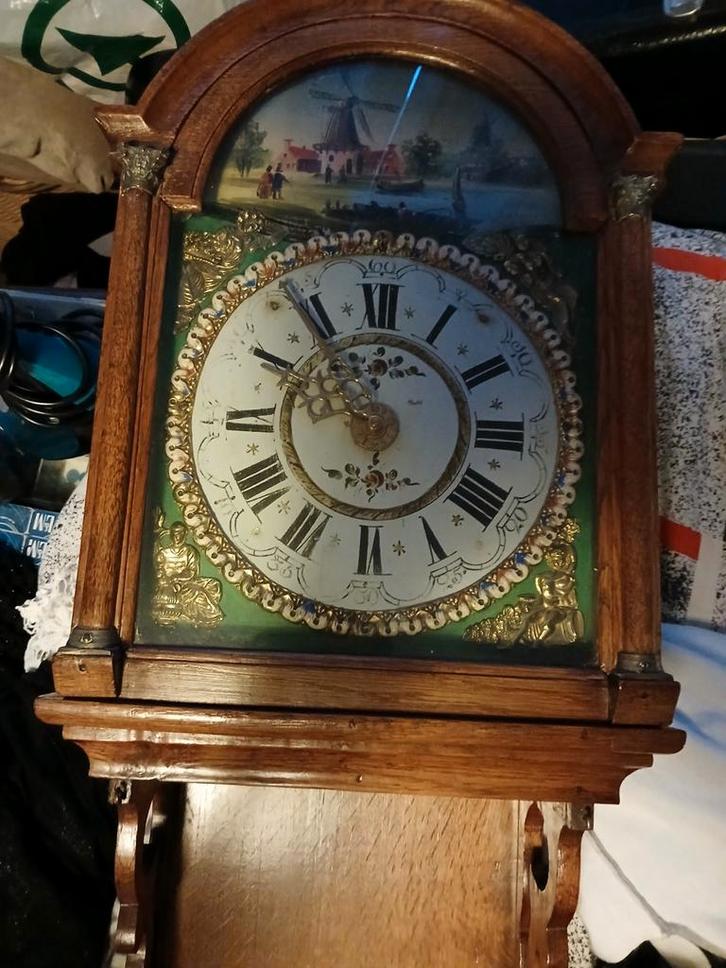 Antieke Friese Bruidsklok ca. 1850, Antiek en Kunst, Antiek | Klokken, Ophalen