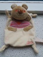 Knuffeldoek beer Babs merk Tiamo knisperfolie in lijf, Ophalen of Verzenden, Zo goed als nieuw, Beer