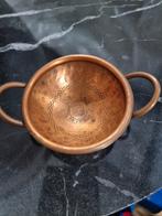 Koperen kom met Meppel wapen, Antiek en Kunst, Antiek | Koper en Brons, Ophalen of Verzenden, Koper