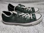 Converse All Star laag model in groen fluweel, maat 39,5, Ophalen of Verzenden, Sneakers of Gympen, Converse All Stars, Gedragen