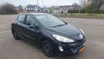 Peugeot 308 1.6 VTI 16V 5-DRS 2007 Zwart, Auto's, Voorwielaandrijving, 65 €/maand, 15 km/l, 680 kg