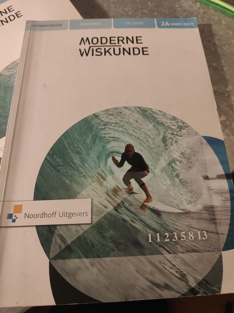 Moderne Wiskunde 2A VMBO-K(GT) - 12e Editie, Boeken, Schoolboeken, Gelezen, Wiskunde A, VMBO, Ophalen of Verzenden