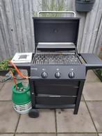 Gasbarbecue 3-pits, Tuin en Terras, Gasbarbecues, Ophalen, Zo goed als nieuw, Enders