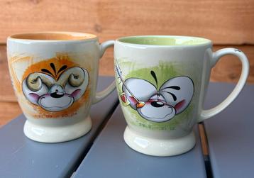 2 Mokken Sterrenbeeld Ram & Boogschutter Diddl beschikbaar voor biedingen