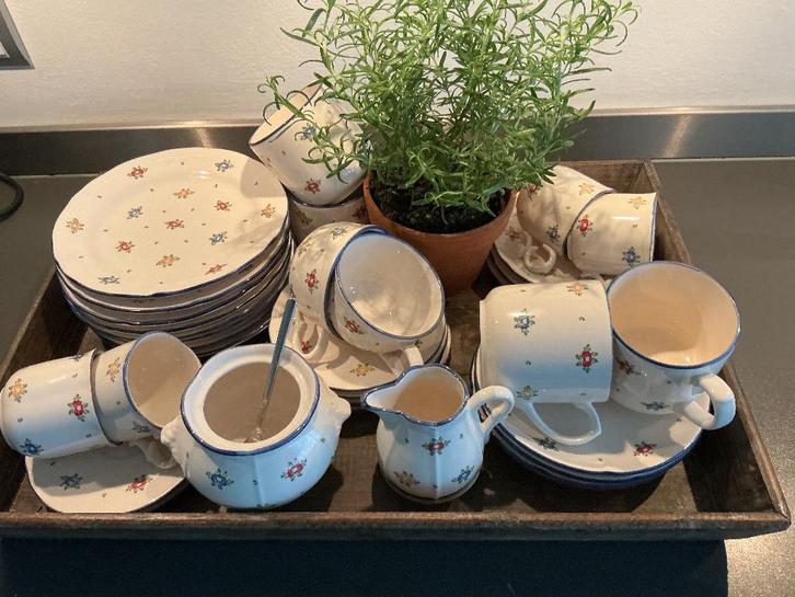Zeller servies Petit Rose Germany, Huis en Inrichting, Keuken | Servies, Gebruikt, Overige typen, Overige stijlen, Porselein, Ophalen