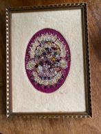 Ingelijst Borduurwerk, Antiek en Kunst, Ophalen of Verzenden