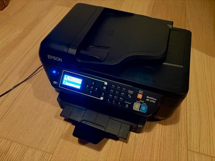 Gratis: Epson WF-2750 All-in-One Printer, Computers en Software, Printers, Gebruikt, All-in-one, Inkjetprinter, Faxen, Draadloos