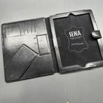 Stevig etui / hoes / cover leder kleur zwart voor Apple Ipad, Gebruikt, Apple iPad 2, Bescherming voor- en achterkant, Apple