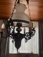 Antieke kroonluchter lamp, Ophalen of Verzenden