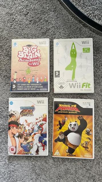 Wii games 3 stuks, 1 doosje beschikbaar voor biedingen