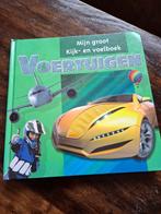Voertuigen kijk- en voelboek, Ophalen, Zo goed als nieuw, Uitklap-, Voel- of Ontdekboek, 3 tot 4 jaar