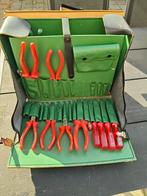 Lederen gereedschapstas incl gereedschap, Doe-het-zelf en Verbouw, Ophalen, Gebruikt