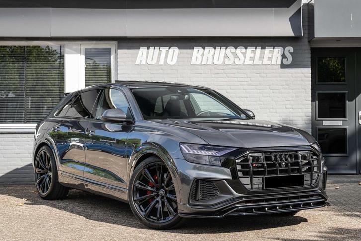 Audi SQ8 V8 4.0 TDI S-Line quattro 525 PK-Pano-4 wiel bestur, Auto's, Audi, Bedrijf, Te koop, SQ8, 4x4, ABS, Achteruitrijcamera