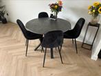 Eetkamer set, Ophalen, Zo goed als nieuw, Rond, 100 tot 150 cm