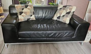 Ikea Kivik lederen 2+ persoonsbank - afbeelding 2