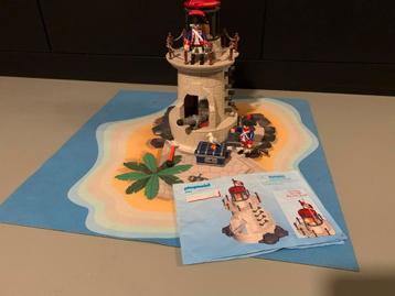 Playmobil Vuurtoren 6680 + Playcarpet beschikbaar voor biedingen