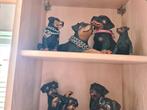 Rottweiler beeldjes, Ophalen of Verzenden, Zo goed als nieuw