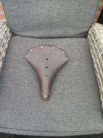 Vintage Brooks Fietszadel met Veren, Fietsen en Brommers, Fietsonderdelen, Gebruikt, Onbekend, Oldtimer, Ophalen of Verzenden