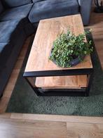 Salontafel mango hout industrieel, Ophalen, 100 tot 150 cm, 50 tot 100 cm, Zo goed als nieuw
