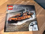 LEGO Technic 42120 Rescue Hovercraft, Ophalen of Verzenden, Zo goed als nieuw, Complete set, Lego