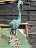 Bronzen Fontijn water vogel 48 cm. €185., Ophalen, Fontein