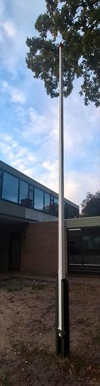 Vlaggenmast degelijk 6 mtr, Ophalen, Zo goed als nieuw