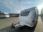 Hobby De luxe Easy 450 UF incl. voortent, Caravans en Kamperen, Caravans, Rondzit, Hobby, Bedrijf, Schokbreker