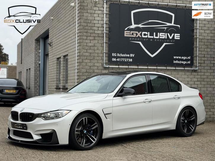 BMW 3-serie M3 DCTA Carbon/HUD/H&K/Keyless/Parlemoer, Auto's, BMW, Bedrijf, Te koop, 3-Serie, 360° camera, ABS, Achteruitrijcamera